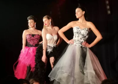 Trio de robes exceptionnelles