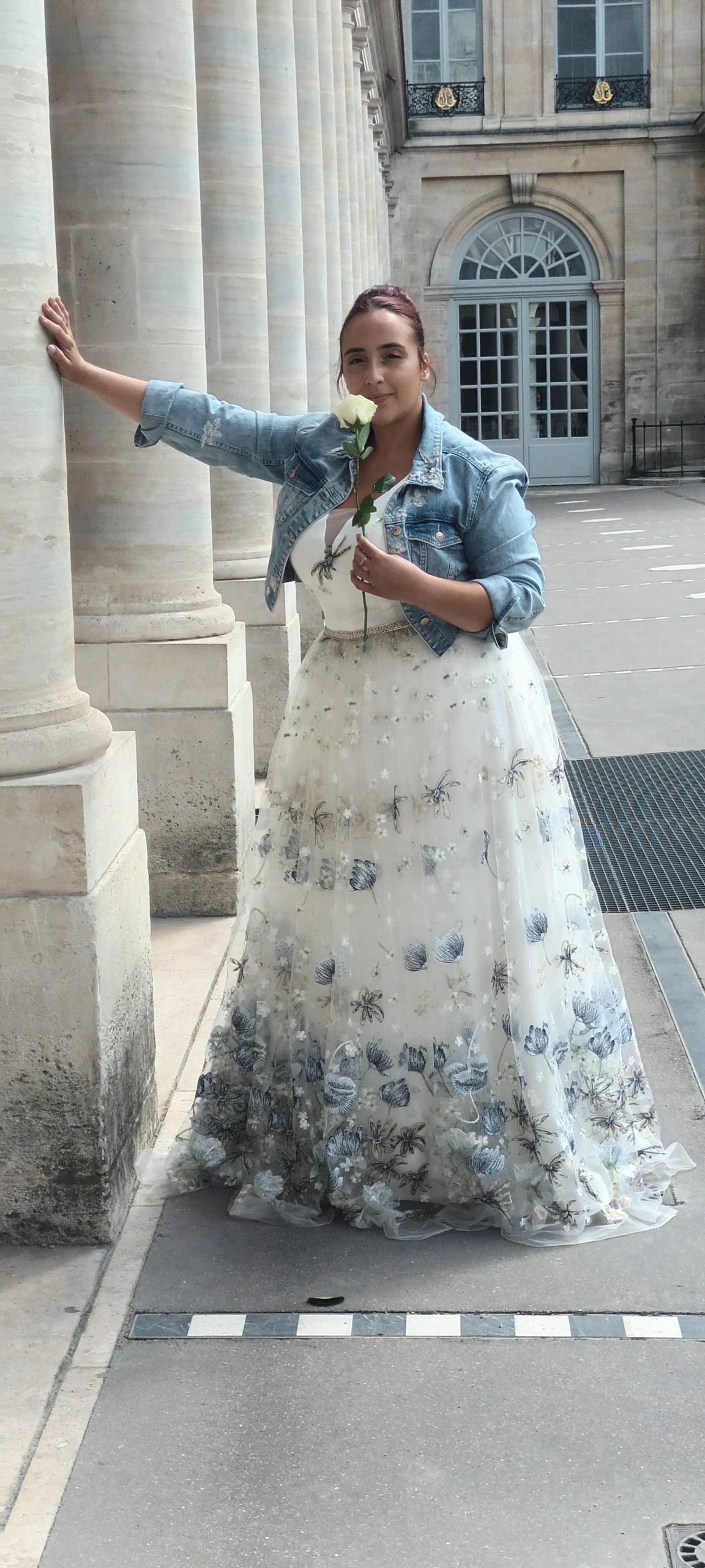 Sarah en robe boheme