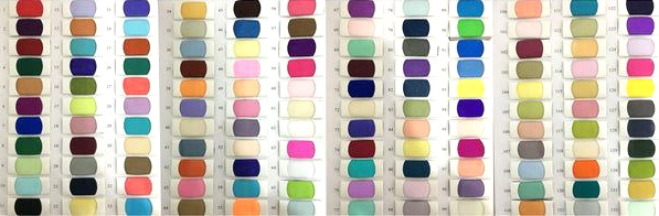 nuancier de couleurs de tissus